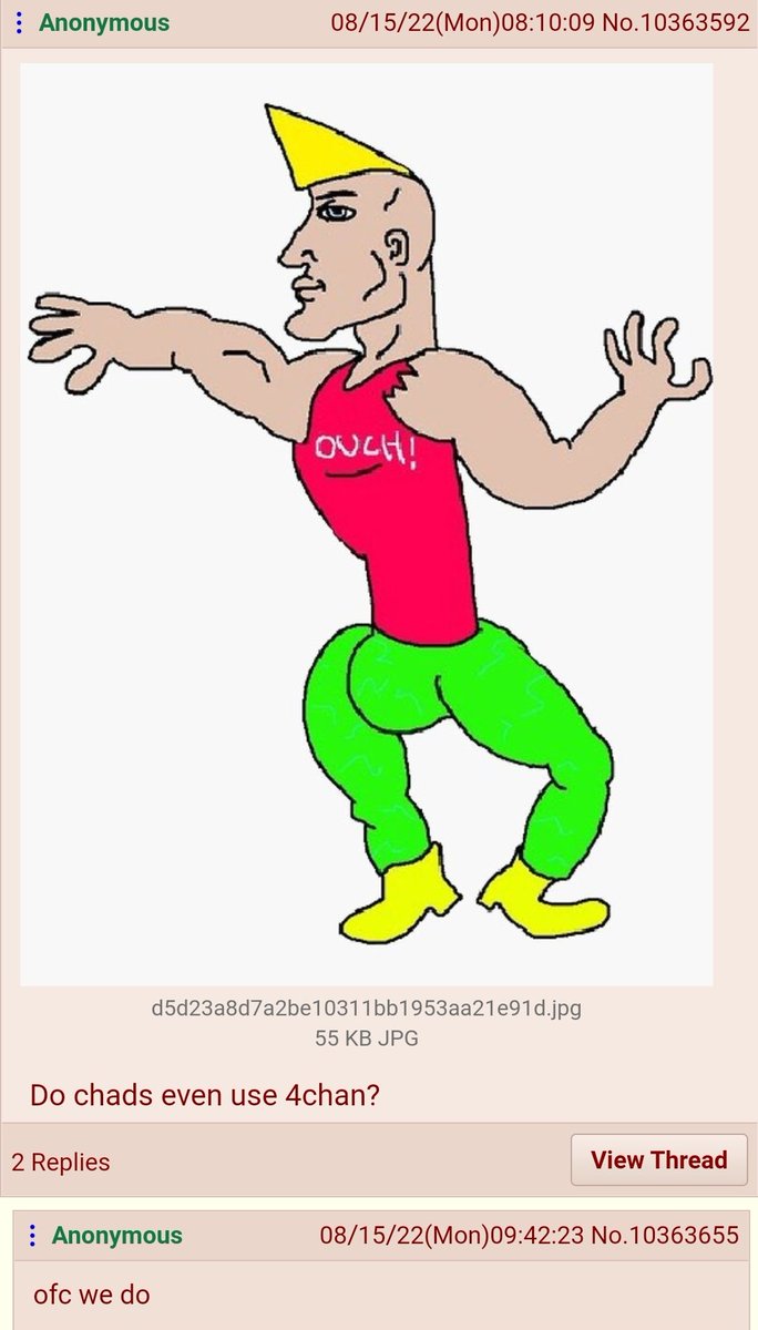 funny_4chan's tweet photo. Anon is mistaken https://t.co/LjlXrmgU4M