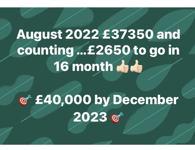 tinylives2700's tweet photo. Slowly getting towards £40,000 , it’s coming along canny 16 months led to raise £2650 https://t.co/grUXQbnpbT