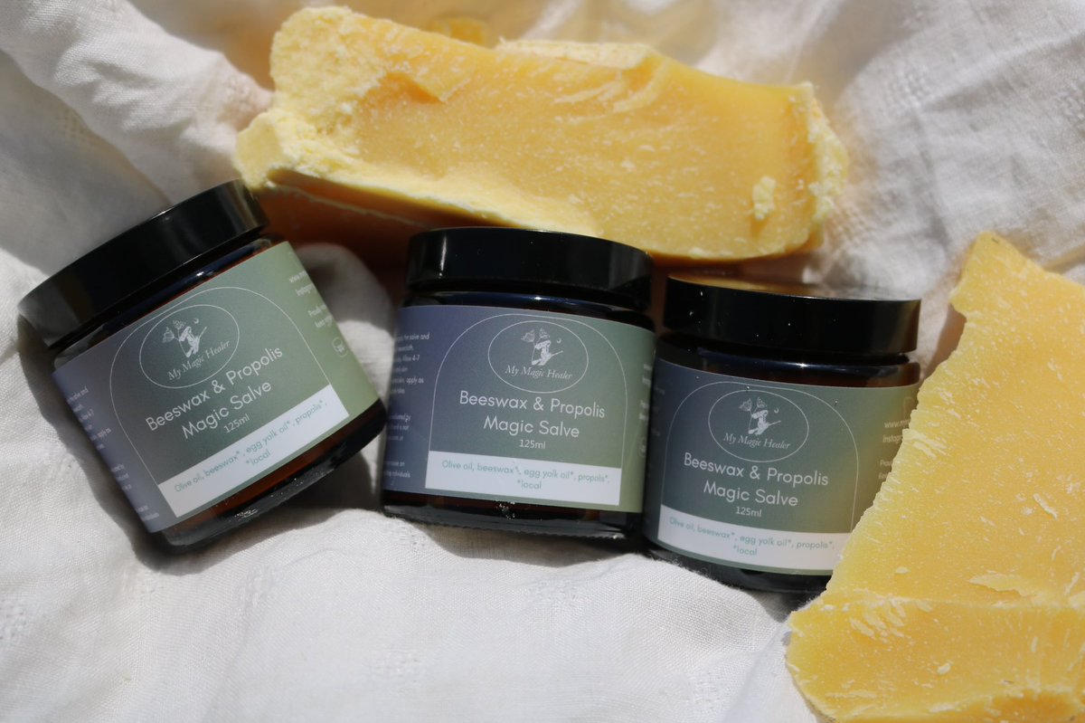 mymagichealer's tweet photo. While our Beeswax &amp; Propolis Magic Salve has 100 uses, it is undoubtedly the #1 product for boils, abscesses, and infected cysts. It powerfully pulls the inflammation from the infection and heals the skin quickly.

#skincare #naturalproducts #abscess #skininfection #infection https://t.co/boOurdnXYu