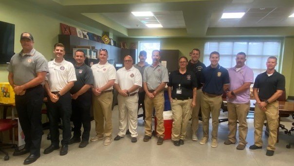 SCStateFire's tweet image. TODAY: The @scfirefighters Leadership Institute participants toured the Academy. #FutureLeaders