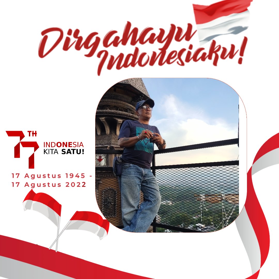 Selamat pagi INDONESIA BANGKIT. 
selamat ulang tahun,, Semoga dengan usia yg semakin Renta semakin matang,Tetap kuat teguh berdiri dgn PANCASILA,,Berwibawa,Penuh kearifan di segani oleh Dunia.Semoga INDONESIA Menjadi Negara penuh Rahmat bukan yg penuh perpecahan. 
MERDEKA ✊🏻🇮🇩🇮🇩