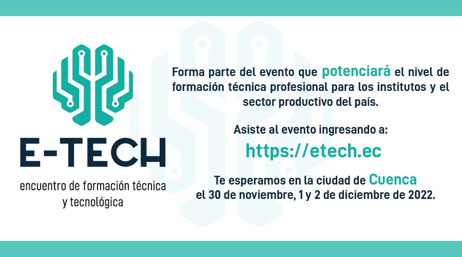 Caces_Ec's tweet photo. Conoce más sobre la formación profesional técnica y tecnológica, y los proyectos de divulgación de la práctica del conocimiento que desarrollan los Institutos y Conservatorios Superiores del país. Conoce todo sobre este evento internacional ingresando a: https://t.co/WO1sAE0lZT https://t.co/vNotQI0QX1