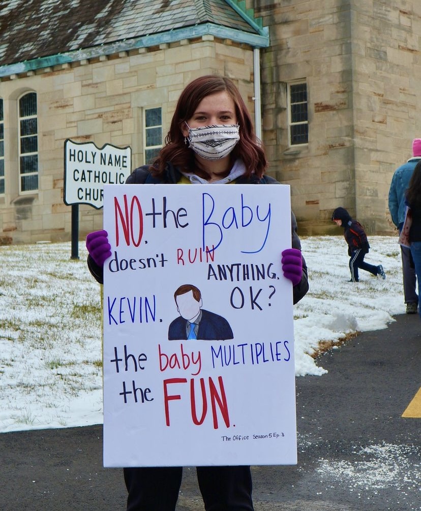 StudentsforLife's tweet photo. Accidental pro-life quote from "The Office..." and we couldn't agree more 😌 https://t.co/A3UML2aX8s
