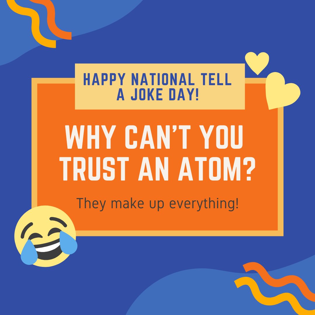Happy National #TellAJokeDay🤣 Heard any good jokes lately? Comment below! #jokesfordays #jokeoftheday #NCTCOG