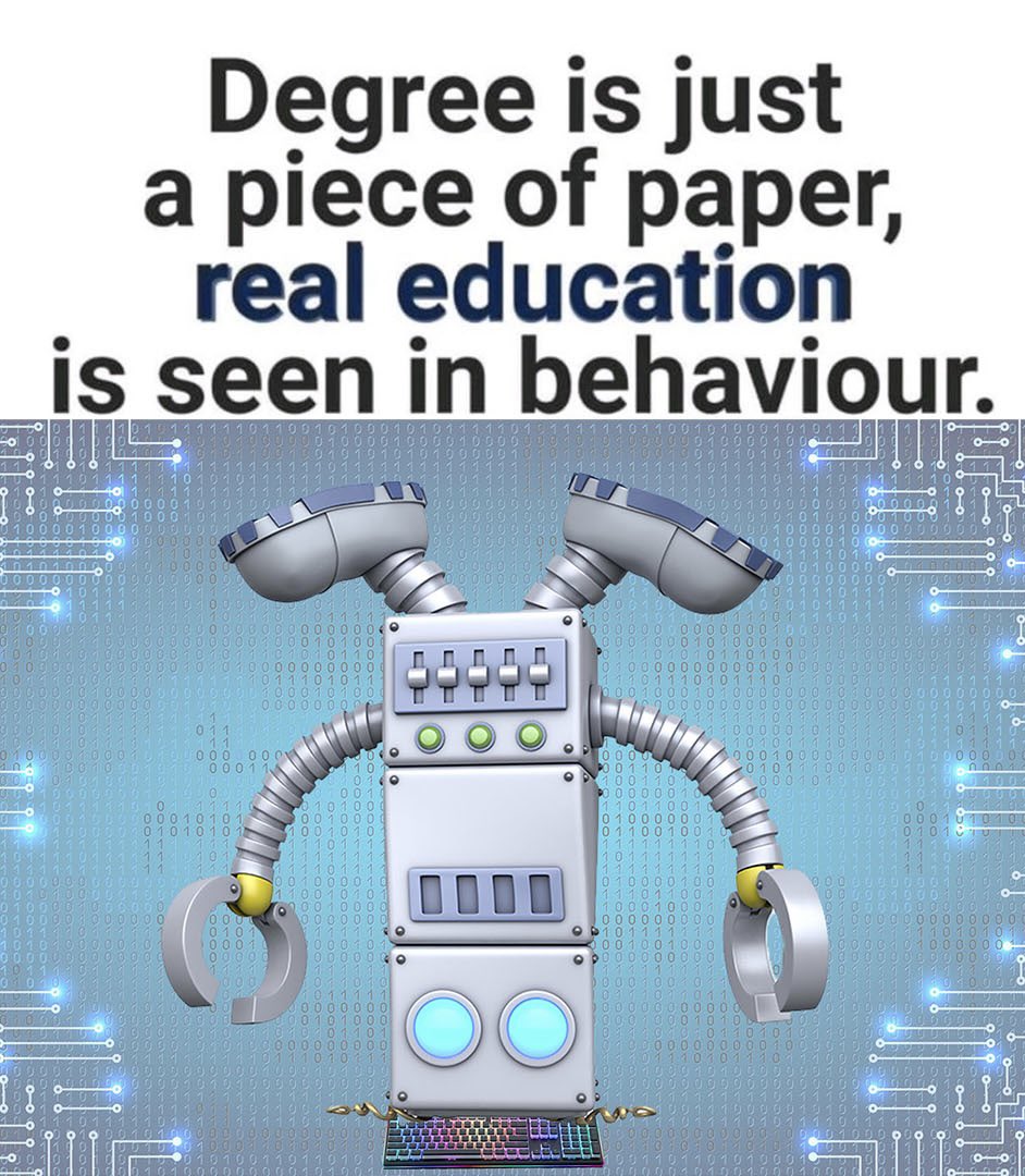 What she said! #degreeholder #degree #selflove