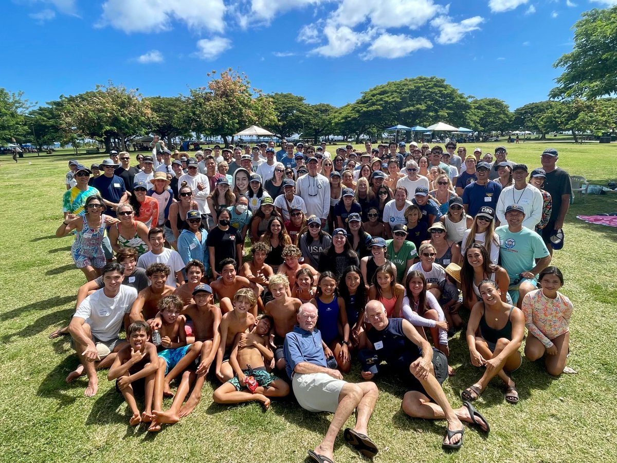USAWP's tweet photo. Big congratulations to a water polo legend, Ken Smith, who was honored on 50 years coaching with @PunahouSchool in Hawaii this past weekend. This past May, Smith guided @GoPuns to a 13th straight state championship.

Photos via @Mzki06 https://t.co/IVADsISysF