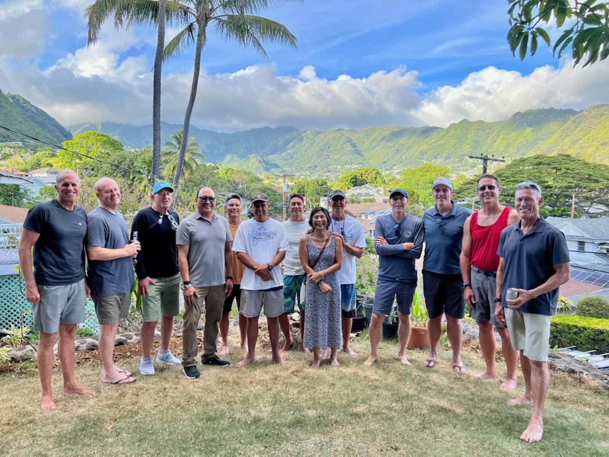 USAWP's tweet photo. Big congratulations to a water polo legend, Ken Smith, who was honored on 50 years coaching with @PunahouSchool in Hawaii this past weekend. This past May, Smith guided @GoPuns to a 13th straight state championship.

Photos via @Mzki06 https://t.co/IVADsISysF