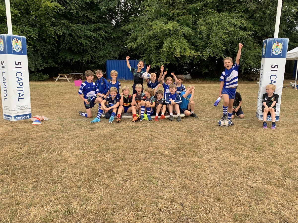 Our u7 to u9 had a fantastic day one <a href="/HaslemereRFC/">Haslemere Community Rugby Club</a> with a lot of happy faces at the end!!! #rugbycamp #happyrugby