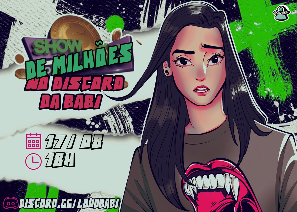 cfliquidbabi's tweet photo. Mais um eventinho pra vcs, se liga !! 😉🗣

EVENTO:  SHOW DE MILHÕES 
Dia: 17/08 (Quarta-feira) às 18h 

Quer saber mais detalhes?
Entre no https://t.co/4V59UXpb73 e no canal de eventos contamos mais detalhes e como participar. Esperamos por vcs 🤍👀 https://t.co/FSLNksUSJb