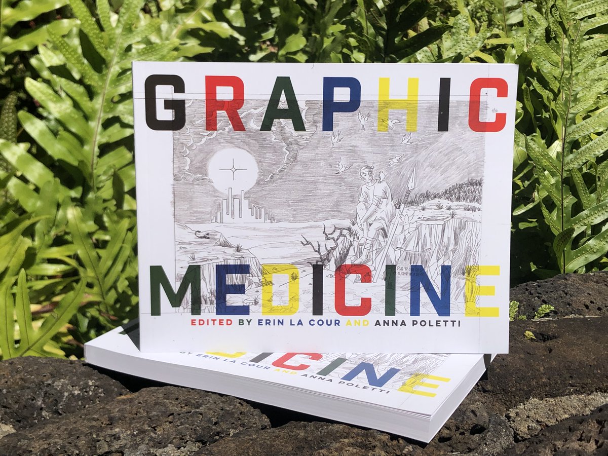It's a book! The Biography special issue "Graphic Medicine" is now out as a book from <a href="/UHPRESSNEWS/">U of Hawai‘i Press</a>: uhpress.hawaii.edu/title/graphic-…
@poletti_anna <a href="/thesuzybecker/">Suzy Becker</a> <a href="/susansquier/">susansquier (she, her, hers)</a> <a href="/crystalyinlie/">Crystal Yin Lie</a> <a href="/Johnmiers/">John Miers</a> <a href="/NancyKMiller/">Nancy K. Miller</a> #graphicmedicine #medicalhumanities #lifewriting