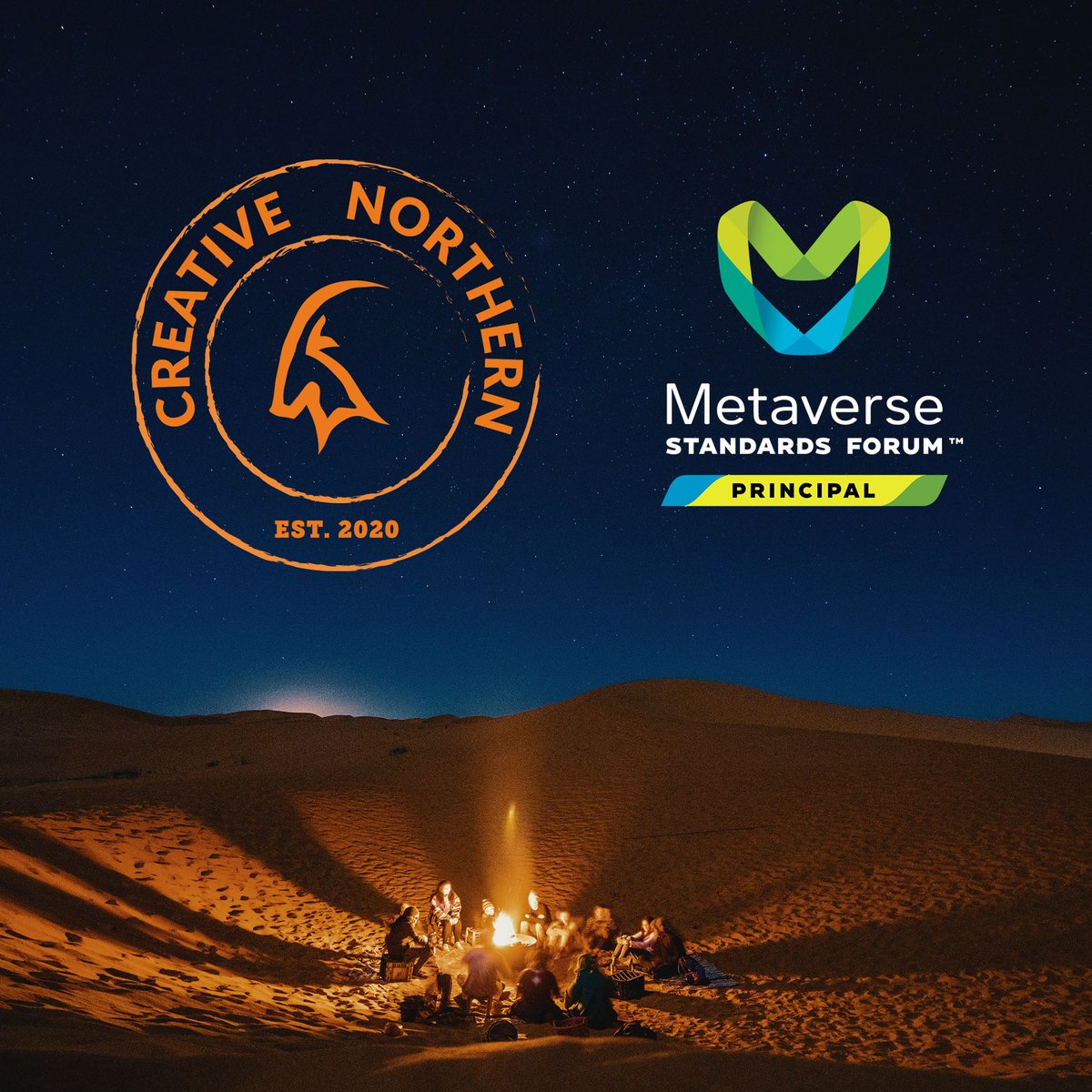 CreateUpNorth's tweet image. The &quot;metaverse&quot; is a new frontier that will shape the future.

As we journey into the unknown together, we&apos;re proud to announce we&apos;ve joined the @Metaverse_Forum as a principal member.