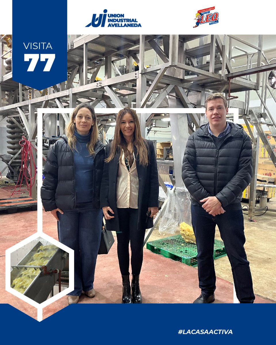 Uiavellaneda's tweet photo. 👉🏻 Productos LEQ es una empresa con más de 35 años de liderazgo en la comercialización de snacks, que se dedica a la fabricación de papas, maníes y palitos salados, entre otros productos de copetín. https://t.co/xVs35e6bvT