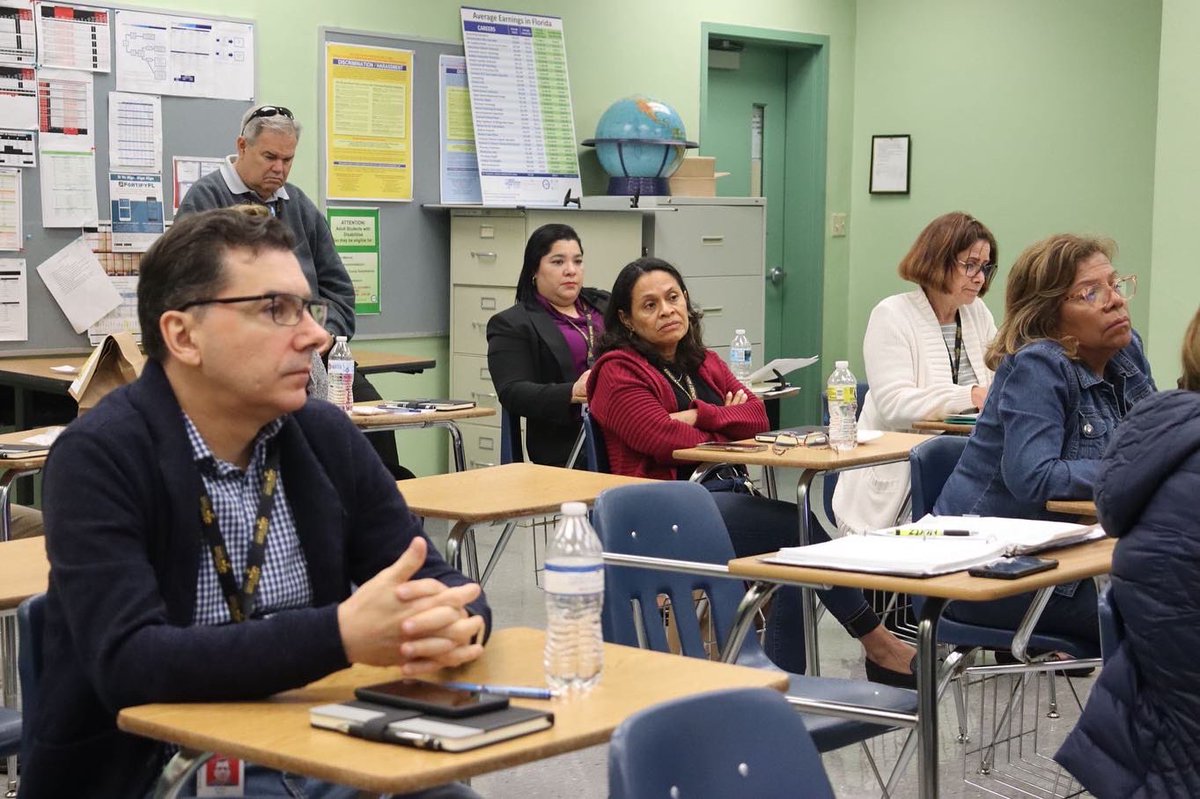 sunset_adult_ed's tweet photo. Opening of Schools and Professional Development training, Day 2.  Ready to welcome our students tomorrow!  #UpSkillGetThere https://t.co/EYf1lCr49h