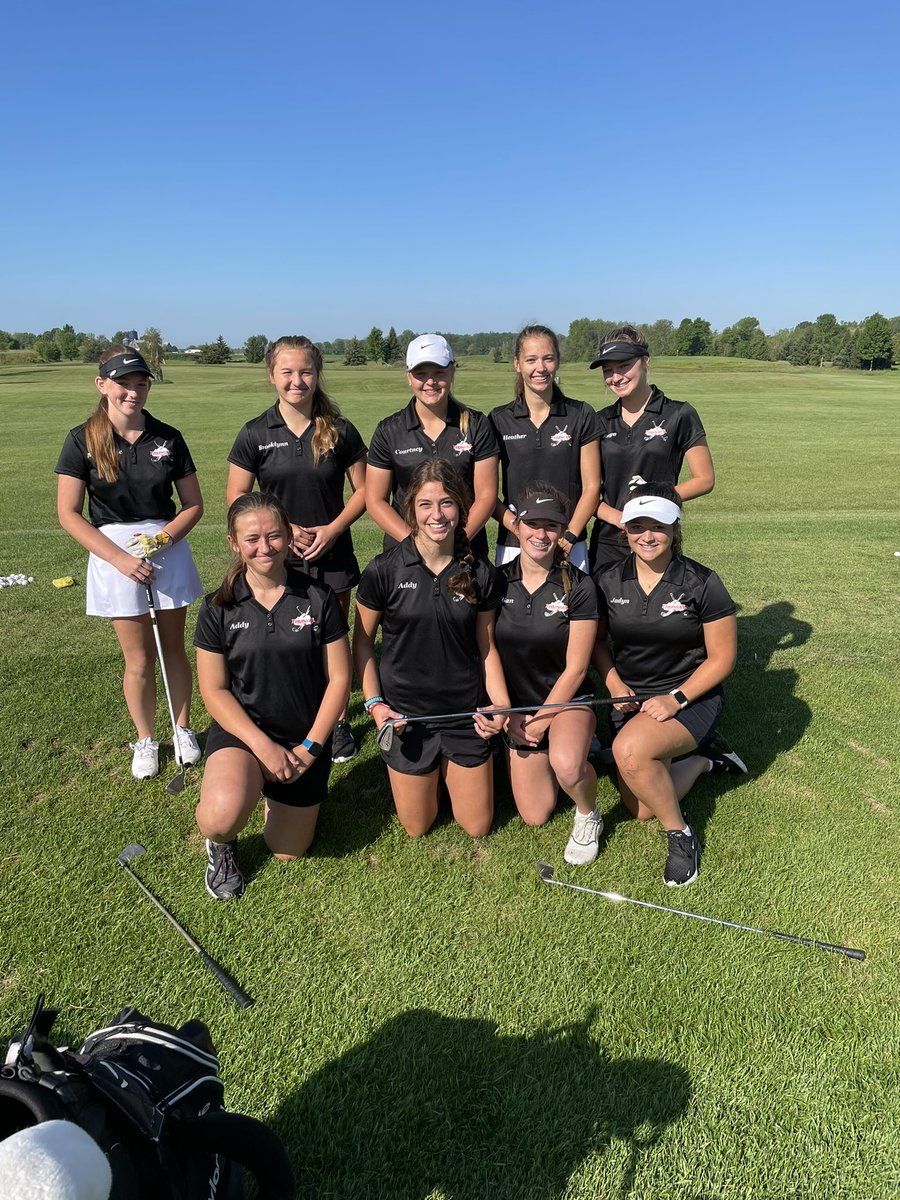MJHSteelers1's tweet photo. Solid start to the girls’ golf season: Varsity 4th and JV 2nd #KeepPutting https://t.co/Xb5nMymh85