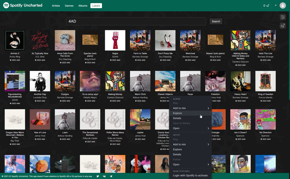 SpotifyUnchartd tweet picture