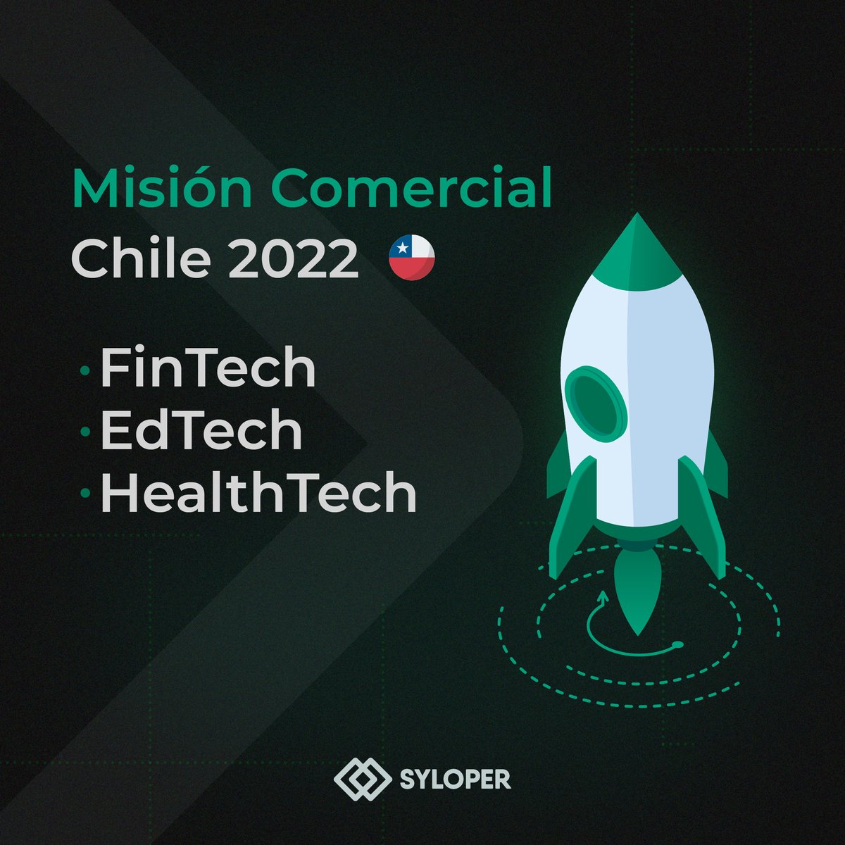Syloper's tweet photo. La semana pasada participamos de la Misión Comercial FinTech, EdTech y HealthTech Chile 2022, que se llevó a cabo en Santiago de Chile.

Te lo contamos en este post: https://t.co/70q8wYaZmO https://t.co/kzHMuV7nVH