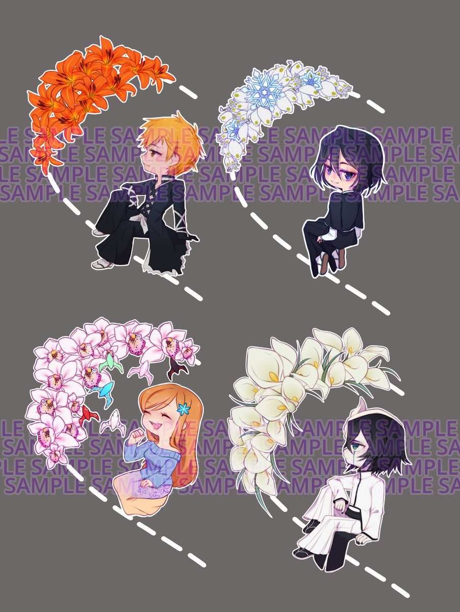 whispymagic's tweet photo. its taken about a month to finish all these designs
match making charms
cant wait to get the samples made for these
#BLEACH #bleachfanart #fanart #charmdesign too many characters to tag lol https://t.co/qvI87vbaEm