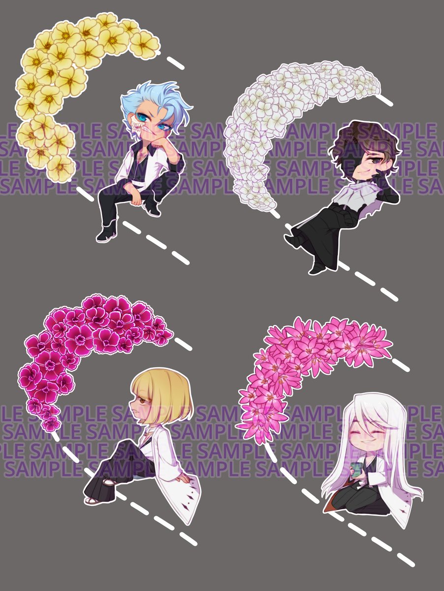 whispymagic's tweet photo. its taken about a month to finish all these designs
match making charms
cant wait to get the samples made for these
#BLEACH #bleachfanart #fanart #charmdesign too many characters to tag lol https://t.co/qvI87vbaEm