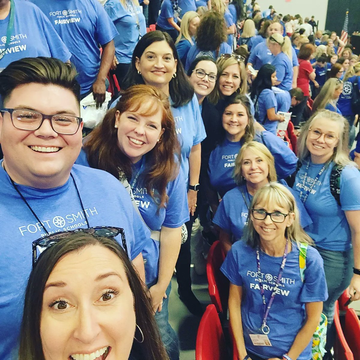 FairviewFalcon2's tweet image. Falcons, your Fairview Family is excited &amp;amp; ready for the school year! 💙 #fairviewfamily #fortsmithfam #FSPSL4L