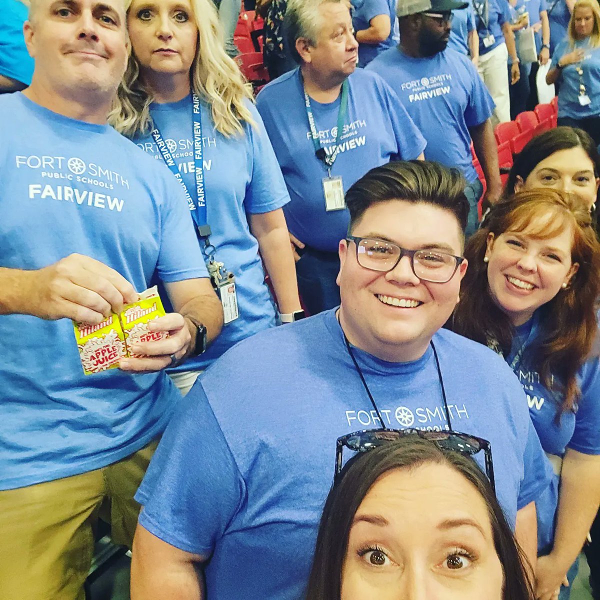 FairviewFalcon2's tweet image. Falcons, your Fairview Family is excited &amp;amp; ready for the school year! 💙 #fairviewfamily #fortsmithfam #FSPSL4L
