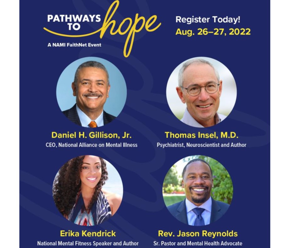 openupms's tweet photo. Join us on Aug 26 -27 for our "Pathways to Hope" conference. Learn how to activate and engage communities at the grassroots level to provide support for individuals impacted by mental health concerns. Register: https://t.co/eAm8trCpYN https://t.co/ShWdPLsGAj