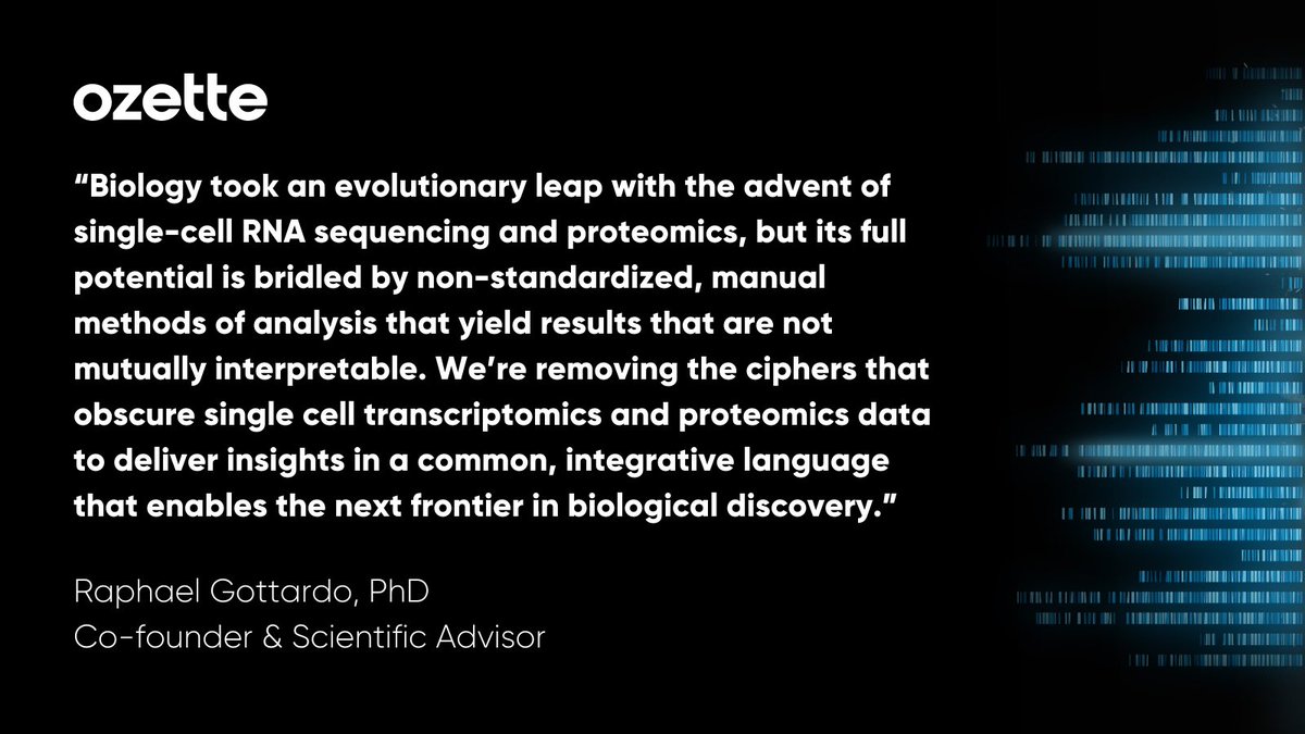 OzetteTech's tweet photo. We’re proud to share that Ozette co-founder and Scientific Advisor @raphg will serve as co-PI in the @ChanZuckerberg’s single-cell standardization &amp; annotation project to capture the breadth &amp; depth of true biological variation.

https://t.co/pzWdZUyWxi https://t.co/KasPYq072u