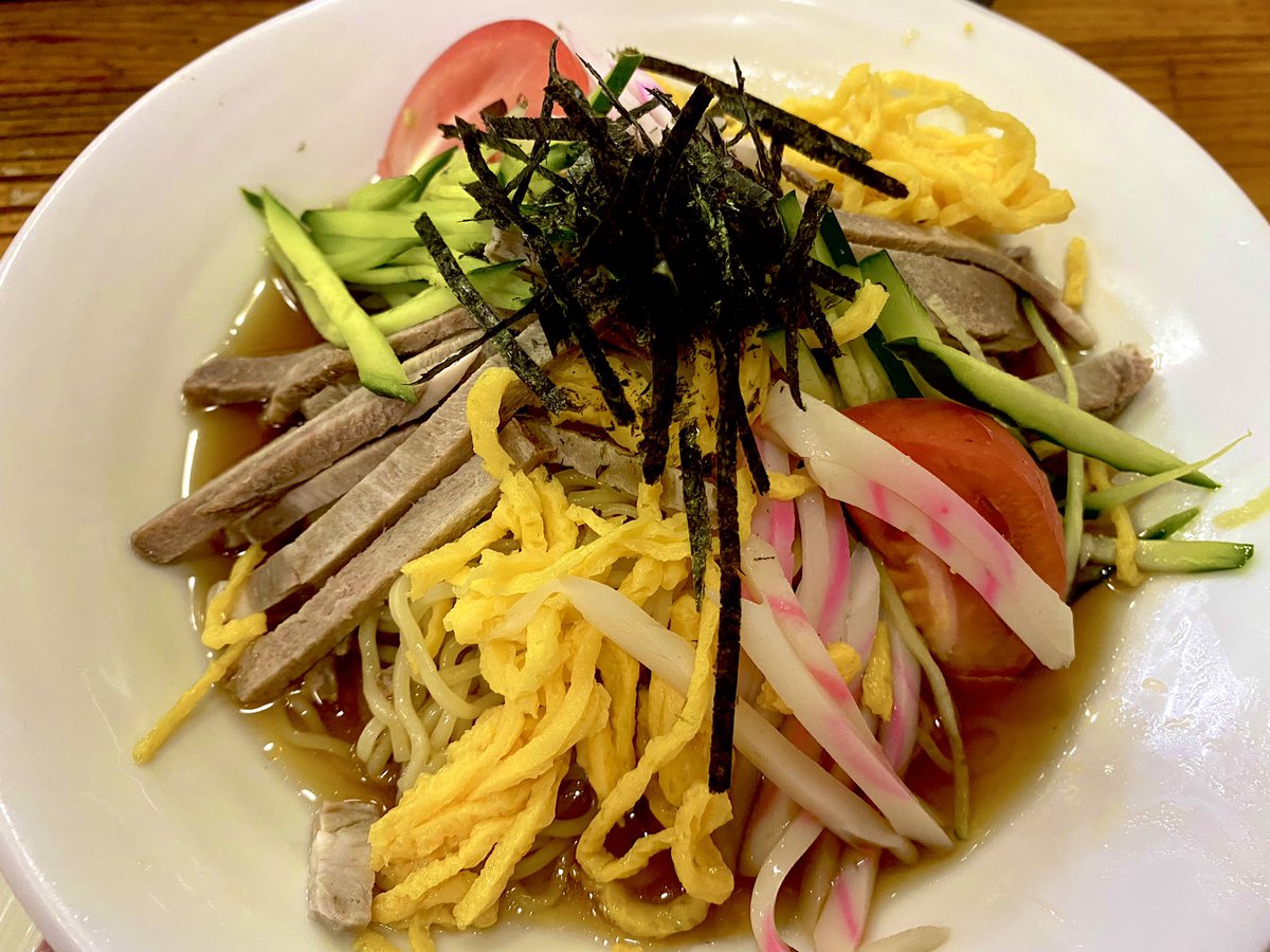 江古田、らーめん太陽の冷やし中華！！
暑い日にぴったりでした🥰
ライブも熱かったです。