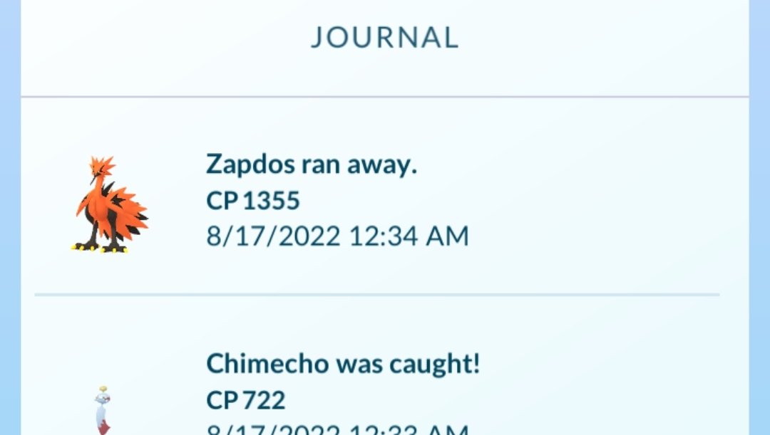 TateName's tweet photo. LMFAOOO
2 excellent throws 👍
#PokemonGO #GalarianZapdos https://t.co/EDCXqj1leK