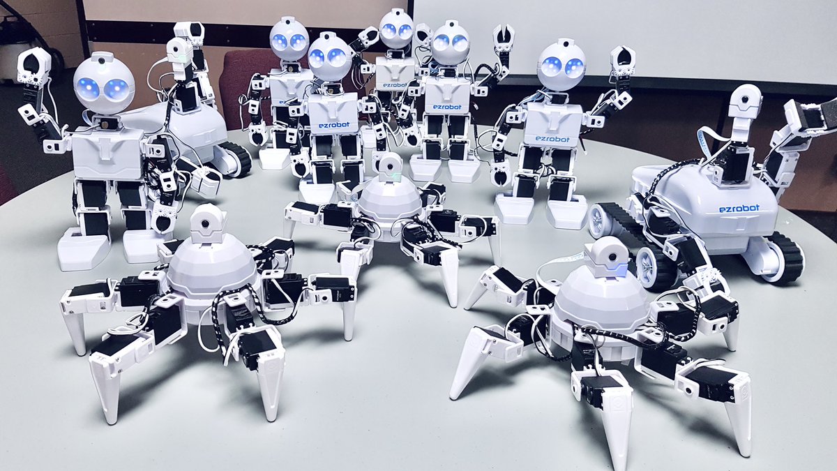EZ_Robot's tweet photo. You can caption this one.
#EzRobot #EngageEducateEmpower #JDsJourney #Humanoid #JdHumanoid #Hexapod #SixHexapod #Rover #RoliRover #RoboticsEducation #EdTech #EducationalRobotics #TrustedRobotics #Robot #Robotics #AI #STEM #STEAM #StemEducation #SteamEducation #AiLiteracy https://t.co/uenol6Rqej