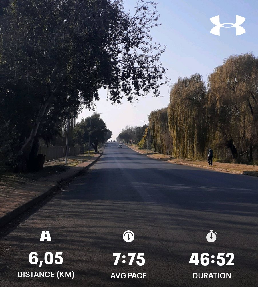 Tuesday done👍
#RunningWithTumiSole 
#Fetchyourbody2022 
#Ichoose2BeActive