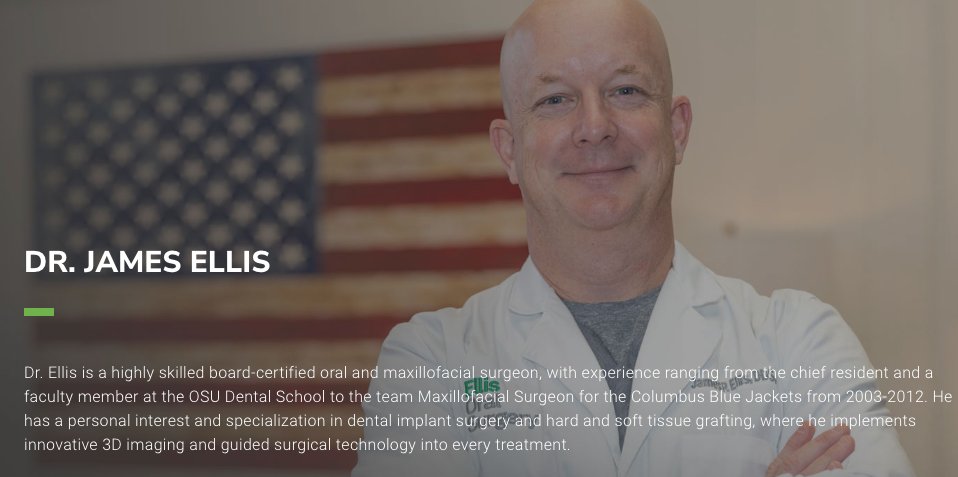 EllisSurgery's tweet photo. Get to know our surgeons! When Dr. Ellis is not working he enjoys snow skiing, running, mountain biking, coaching his kids’ sport teams as well as traveling with his family. 😁 #ellisoralsurgery #oralmaxillofacialsurgery #dentalimplants #fullmouthreconstruction #allon4 #hybrid https://t.co/MNJ0rSuhWU