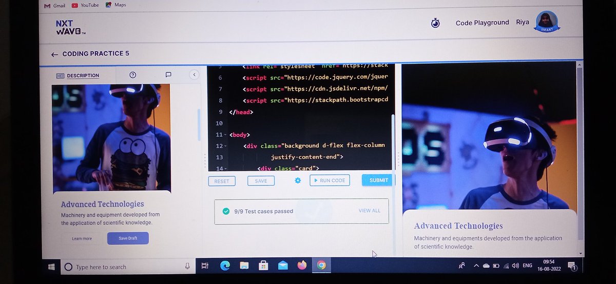 RiyaPandey9119's tweet photo. Completed coding practice 5
#coding #html #css 
#ccbp #nxtwave 
#rahulattuluri https://t.co/dgcGFjGaNx