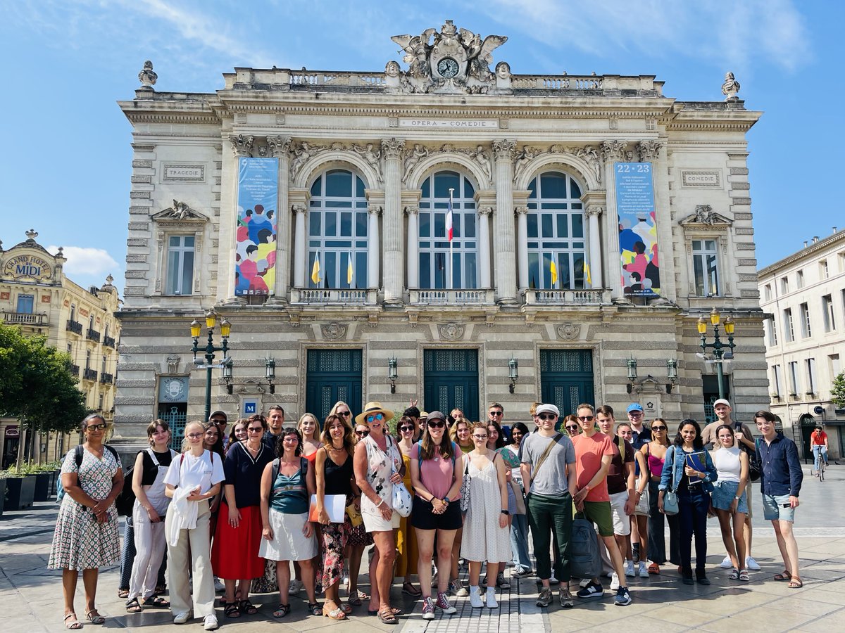 🇫🇷 Cette semaine, nous accueillons nos nouveaux 40 étudiants. 😊Ils viennent d’Italie, d’Espagne et d’Allemagne. Bienvenue à eux ! 🤗
Profitez bien des vacances à Montpellier pour apprendre la langue française. 😉

#NewLsf #LearnFrench #visite #Montpellier