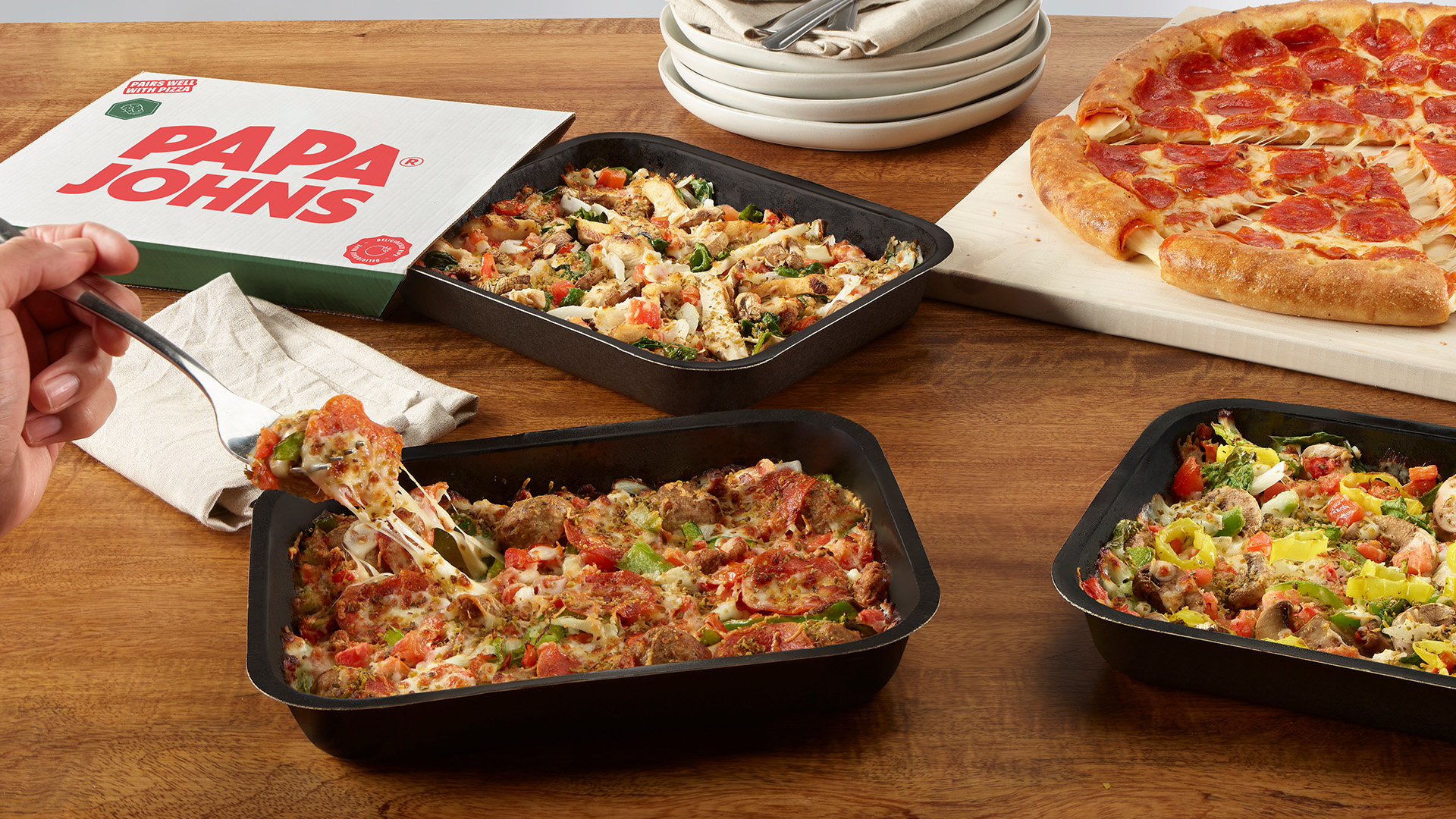 See Papa Johns new pizza bowls: Just toppings, no crust