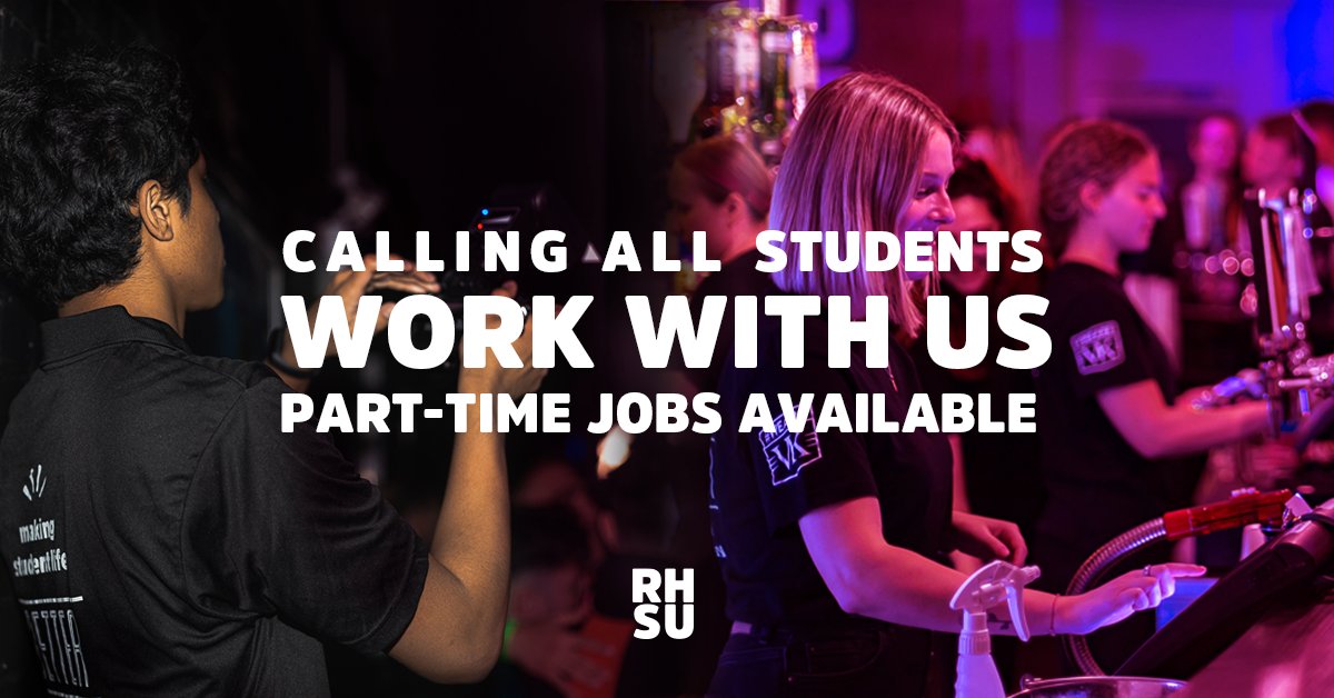 Job alert! 📢 We’re looking forward to welcoming you onto campus in September, and hopefully also to our student staff team. 🤗 There are a bunch of job openings waiting for you 🤩, so head on over to our website and take your pick! 😊 bit.ly/3Jut1hE #WorkWithUs