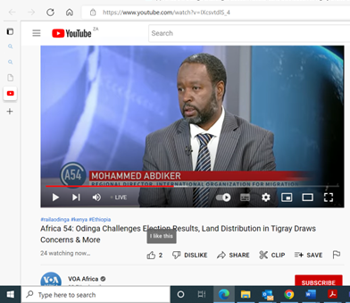 IOM_EHSA's tweet photo. .@UNmigration's Regional Director for East and Horn of Africa, @AbdikerM interview with @VOAAfrica on the drought and the humanitarian crisis gripping the region. 

https://t.co/gBzBcbKYOc https://t.co/v9OApU65yo