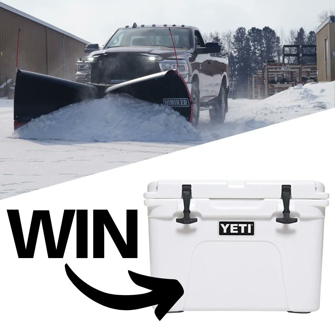 We know you guys like to show off your fleet! Submit a picture into our photo contest for a chance to win a Yeti cooler.

To enter post a photo of your Hiniker equipment using #HinikerHeroes!

T&amp;C: buff.ly/3IzyXq2