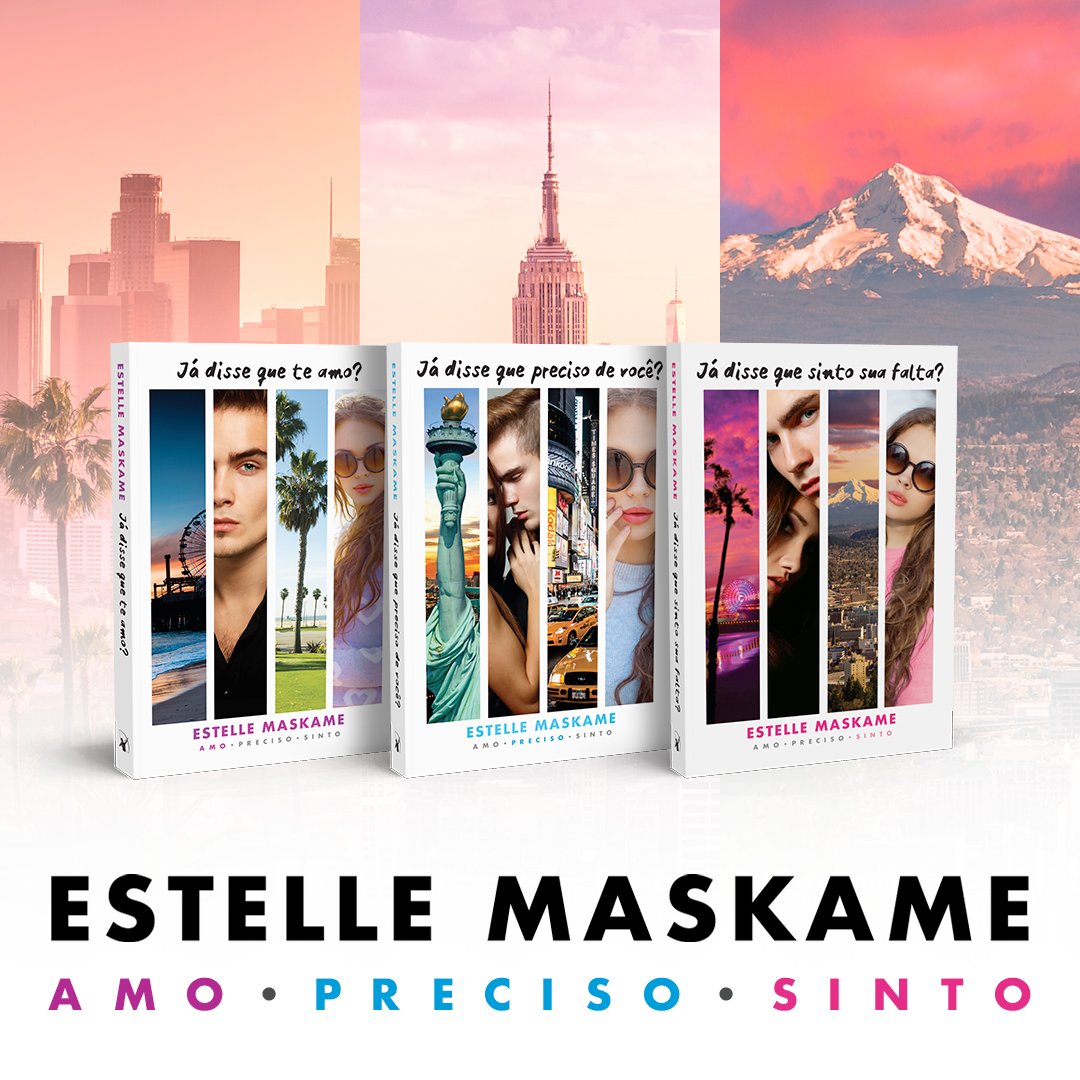 editoraarqueiro's tweet photo. #VemAí #EmSetembro

🗣 "Já disse que sinto sua falta?", o tão aguardado e emocionante final da trilogia de #EstelleMaskame está em pré venda.

📍 Lançamento: 6/9.

Amazon: https://t.co/r4Cl7bzTt1
Submarino: https://t.co/Z2tzSW7XIL

Conheça a trilogia: https://t.co/luhhp3I6Bn https://t.co/jd28XoipBU