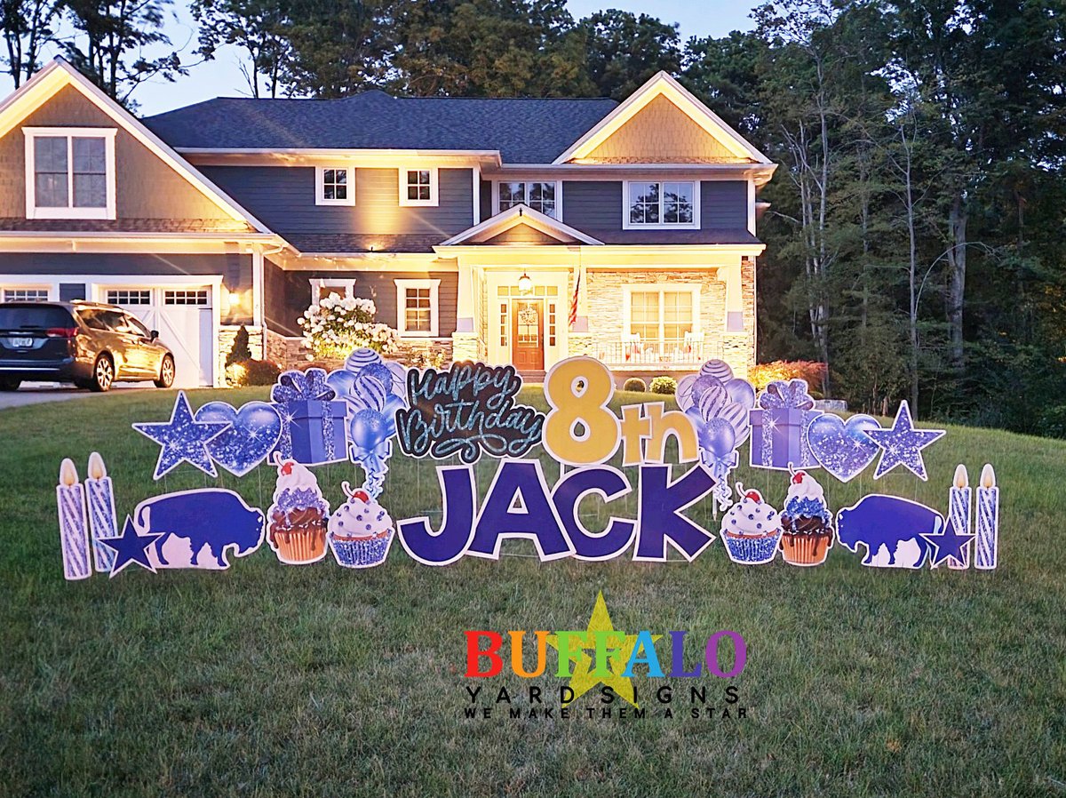 Buffalo Yard Signs tweet media