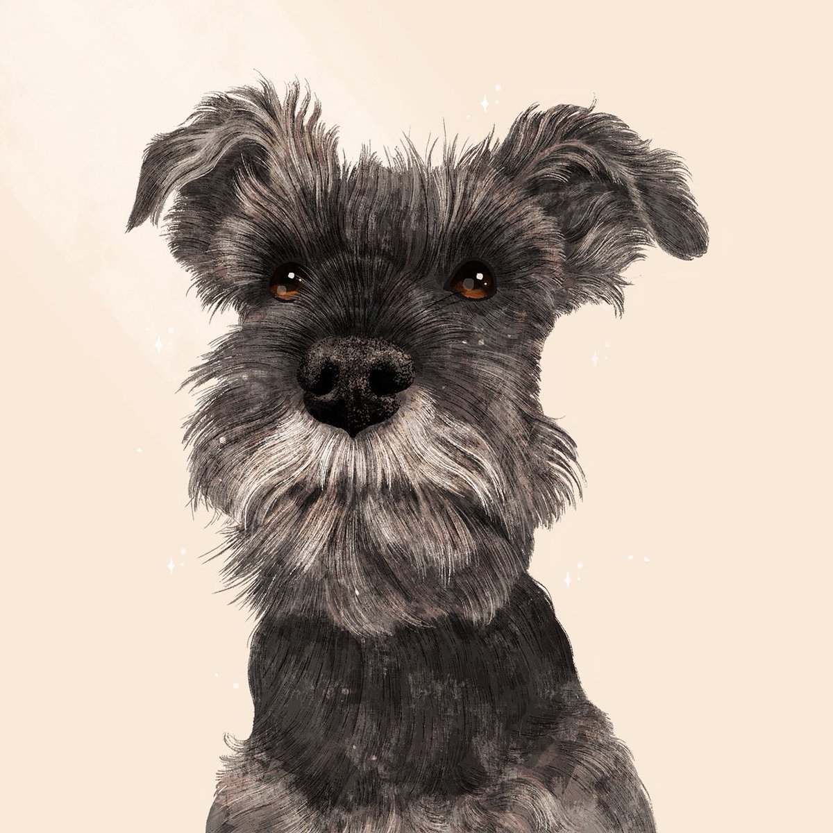 attackcita's tweet image. Hola (con intención de que me compren una ilustración de sus perritos) 🤭✨

Ilu para: Ingrid 💖