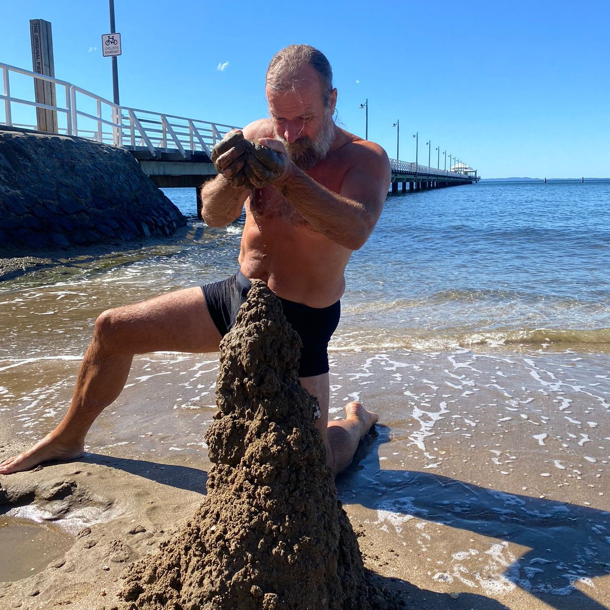 Wim Hof tweet media