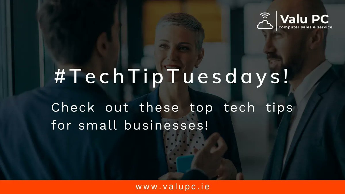 Valupc's tweet photo. #TechTipTuesdays💻

This weeks #TopTechTip - Check out these top tech tips for small businesses!

#ValuPC #Technology #Tech #NewTechnology #EmbraceTechnology #UtiliseCloudStorage #CloudStorage #CloudTechnology #SmallBusinessTips #SmallBusinessTricks #SmallBusinessAdvice https://t.co/leq8lVTjtD