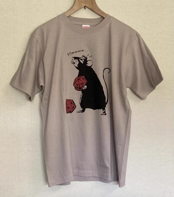 Tシャツもイカしてるぜ 