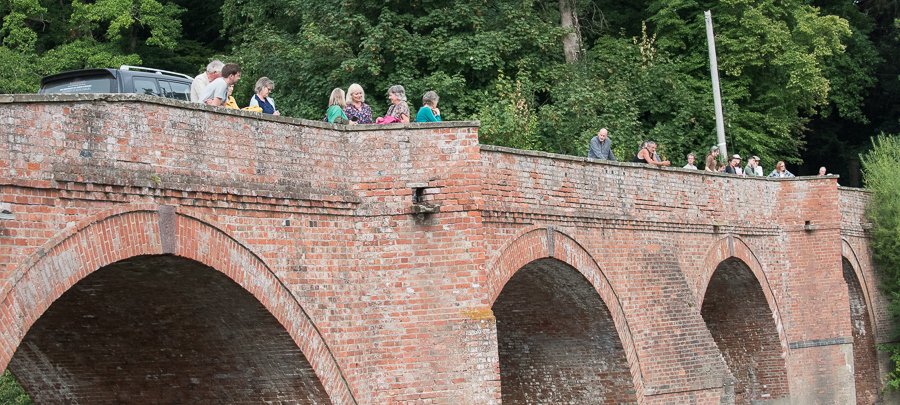 shotwithspirit's tweet photo. ..but musical welcome of Bridge Over Troubled Water from trumpet &amp; sax duo Lyndon &amp; Cathy was fortifying. More music @ #Moccas church with @BelmontAbbeyUK plainchant &amp; virtuoso organ music 4 the #Assumption feast. Blessings on this 75 mile river pilgrimage, &amp; all those meeting it https://t.co/SiTrdSPNBC