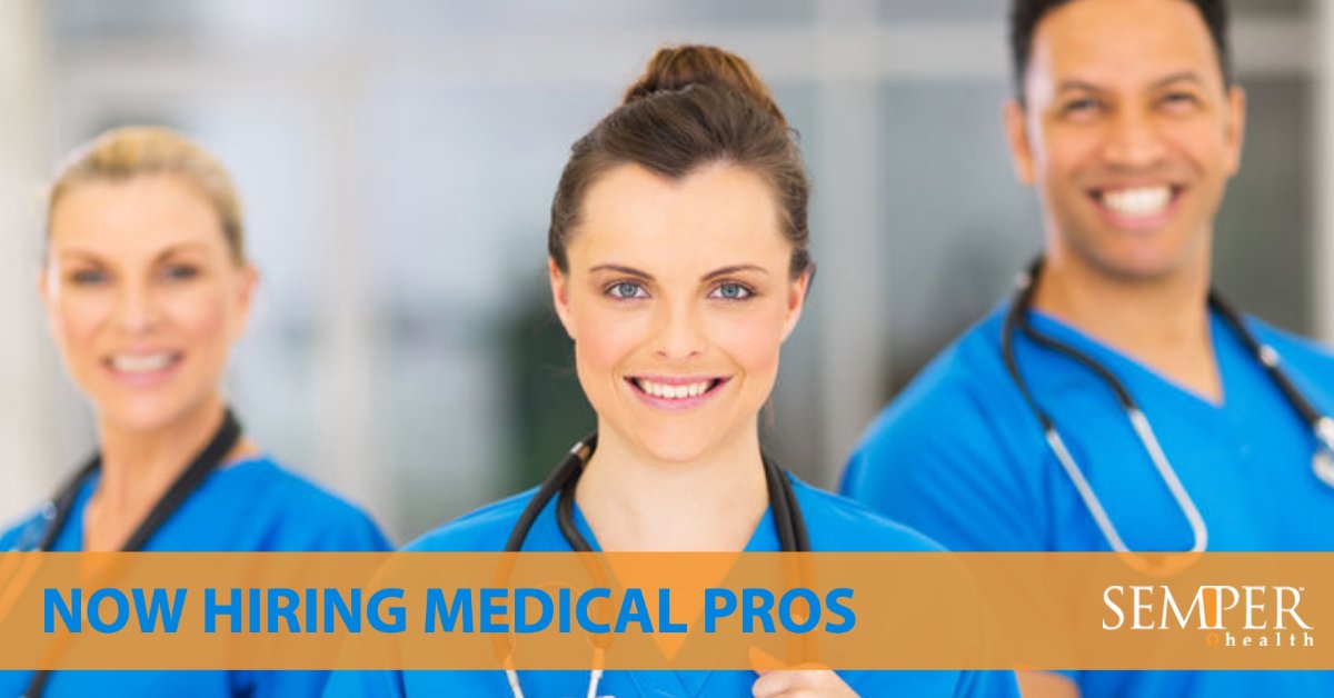 Health and wellness professionals are needed ASAP for immediate positions. Apply today. #flushots #testing #medjobs

semperllc.com