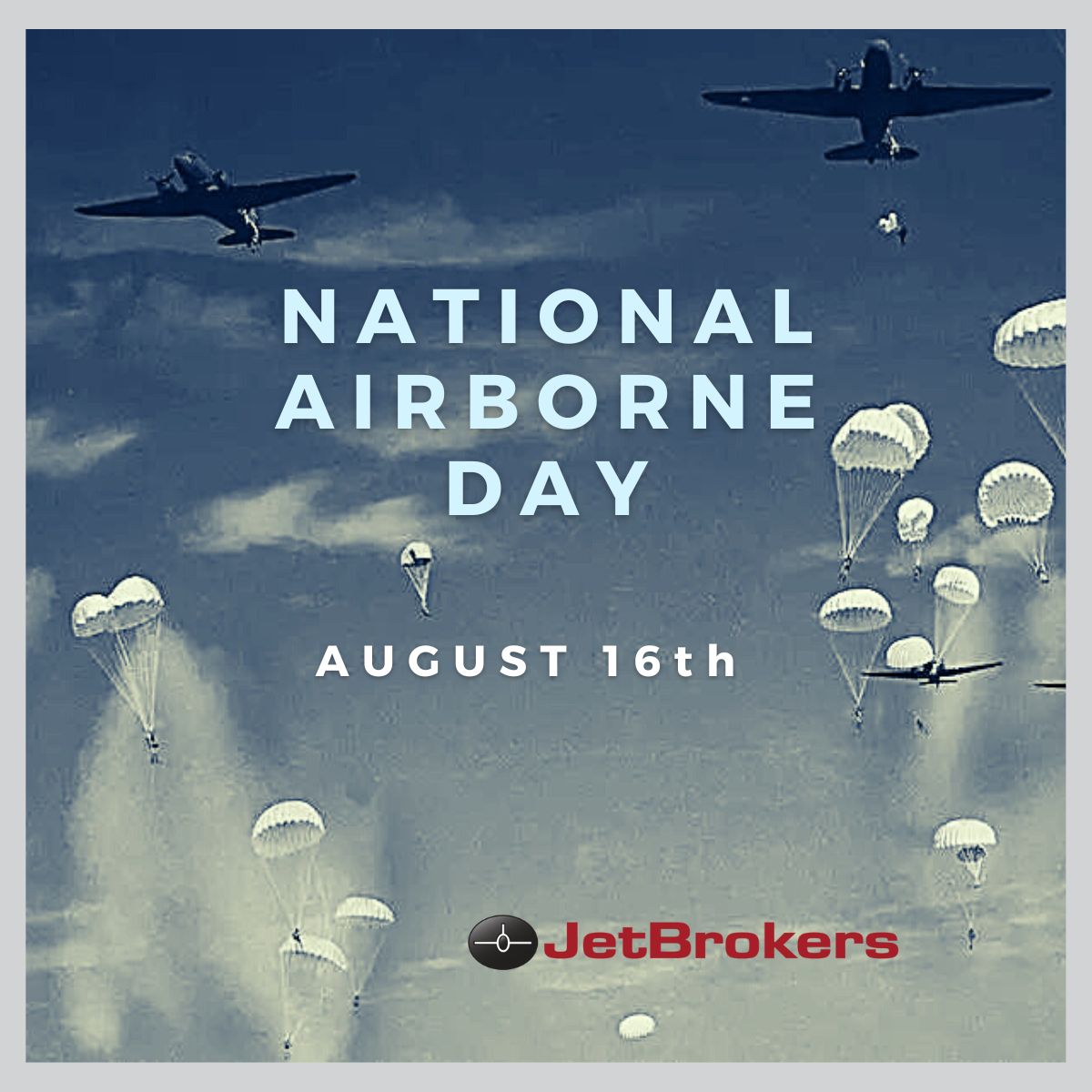 JetBrokers's tweet photo. August 16, 1940 marked the first official Army parachute jump, validating the innovative concept of inserting United States ground combat forces behind a battle line by parachute.
#WWWII #NationalAirborneDay
#airborne @usarmy #USArmy #parachute #airborneday https://t.co/MzMTEgE2Wn