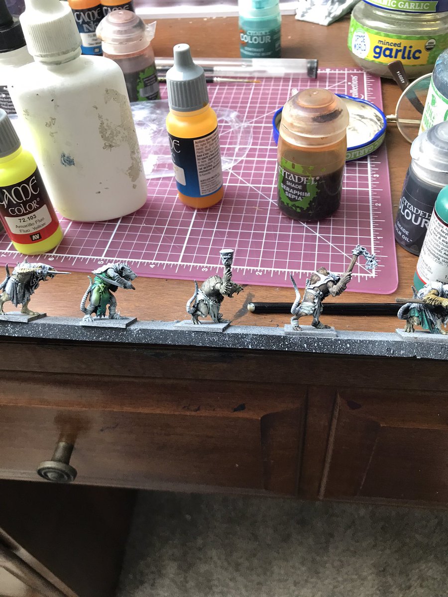 TheTableBard's tweet photo. #hobbystreak day 114🐀🧀
Rats are getting there https://t.co/FdsyDl1QXn