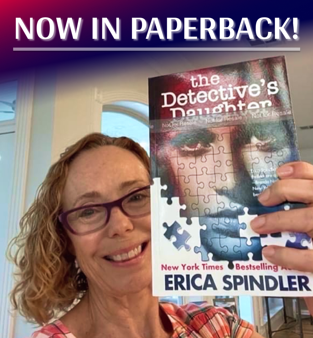 EricaSpindler's tweet photo. TODAY The Detective's Daughter is available in PAPERBACK! I'm so excited for my paperback-preferred partners-in-crime to experience Quinn's story! Autographed and personalized paperbacks are available on my website! https://t.co/U3DdtMnT90 https://t.co/xuAnQHFTWf