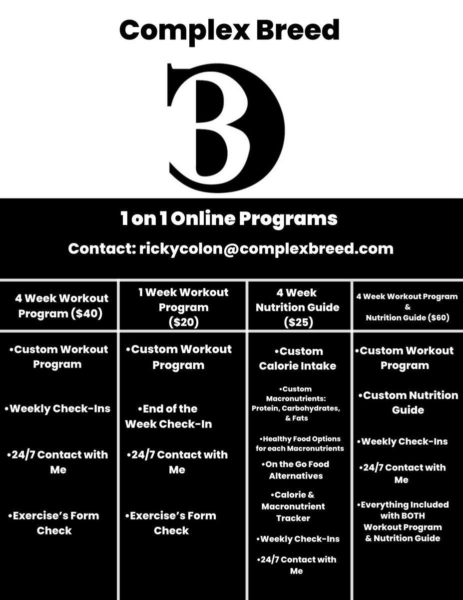 ayeeslick's tweet photo. #complexbreed #onlinebusiness #business #brand #1on1training #fitness #fitnessbrand #1on1onlinecoaching #onlinecoaching #inpersontrainer #inpersontraining #gym #fitnessbusiness #businessowner #fitnessmotivation #fyp #fitnesstrainer #cpt #personaltrainer #complex #breed https://t.co/7VTfRjIN1W