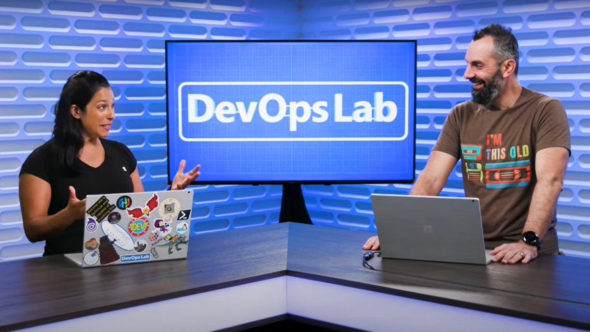 MSFTReactor's tweet photo. .@ChristosMatskas is back with DevOps Lab series host @TheAprilEdwards in the first episode of a six-part series on #MicrosoftIdentity!
Christos demos the Azure Portal to showcase identity integration points: https://t.co/UgxDLJIG3J https://t.co/oFMS3dY2M7